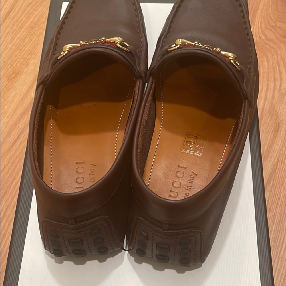 Gucci Horsebit Leather Loafers – Brown, worn once
Original Retail: $940 - Picture 6 of 9